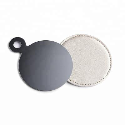 China Custom Stainless Steel Compact Makeup Mirror As Business Gift Various Shape for sale