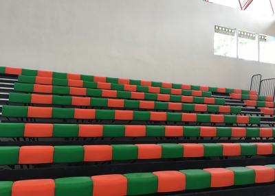 China Customized Retractable Seating System with Anti Slip Polywood Deck and Fire Resistance for sale