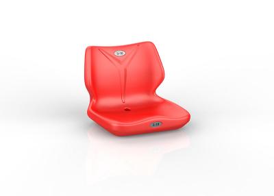 China Burgeon Outdoor Arena Seating Plastic Seat Stadium Chairs with Middle Backrest for sale