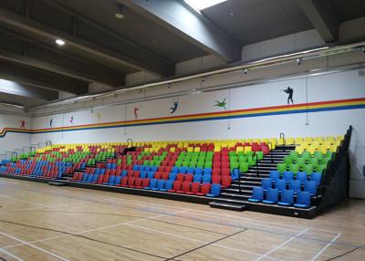 China Customized Seat Color Retractable Seating for Multi-functional Sport Hall en venta