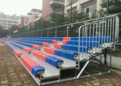 China Blanqueadores al aire libre de aluminio fijos/asiento temporal estable del estadio de la parte inferior en venta