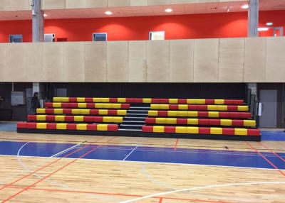 China Indoor Arena Stage Seating Recessed Unit With Removable End Rails for sale