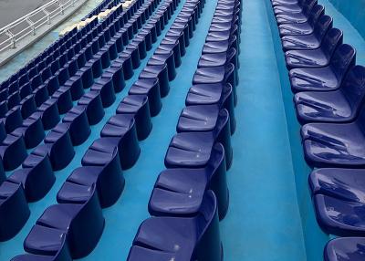 China Outdoor UV Resistant Fixed Stadium Seating Opal Plastic Injection Football Stadium Seats for sale