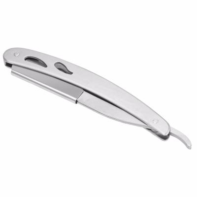 China Pro Folding Straight Razor Stainless Steel Blade Men Single Edge Straight Razors Shaving Knife Beard Manual Razor Barber Shaver Tool for sale