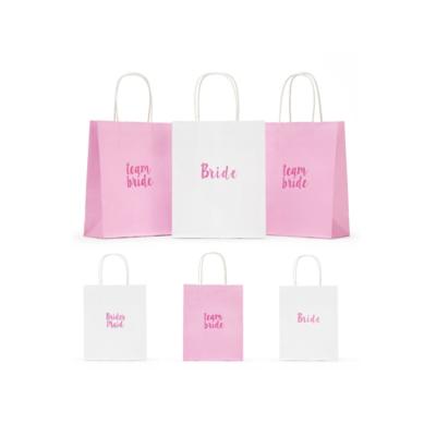 China Hen Party Gift Bags Recyclable Paper Bag Bride To Be Bride To Be Bachelor Party Gift Bag for sale