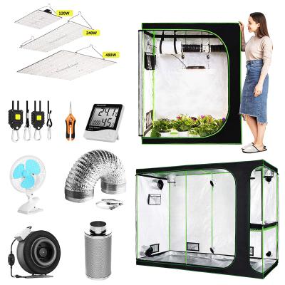 China Easily Collected Heavy Duty Homebox Weed Grow Tent Kit Big Size Custom 200x200x200 240x120x200 300x300x200 for sale