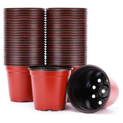 China Mediterranean Plant Wholesale 3 5 8 10 20 Gallon Plastic Flower Plants Grow Pot For Greenhouse for sale