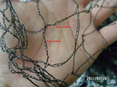 China 2.5 x 2.5cm light bird netting for garden en venta