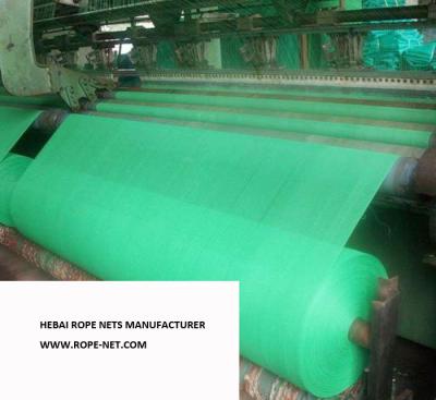 China Construction Safety Nets HDPE 120gsm 4m x 50m rolls for sale