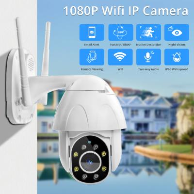 China Cloud Storage Wireless PAN-TILT IP Full Color Ptz Outdoor Auto Tracking Smart Camera for sale