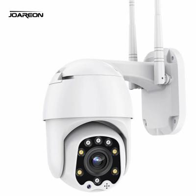 China PAN-TILT HD1080P 4X Zoom Icsee Full Color Outdoor Waterproof PTZ Wifi Night Vision Camera for sale