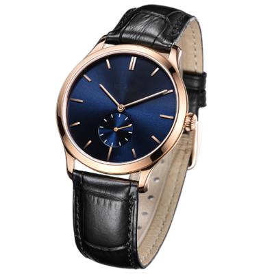 China Non-specific mexda brand excellent quality minimalist watch ultra-thin rose gold genuine leather watches for men for sale