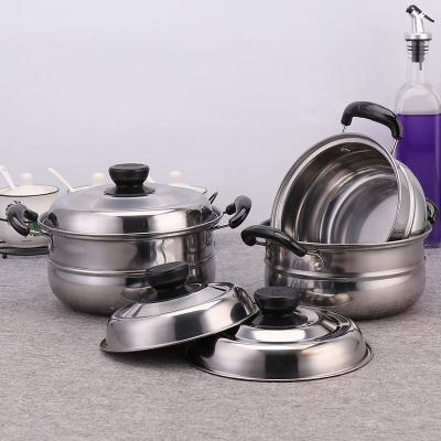 China 8 Pieces Sustainable Cookware Set Cooking Pot Set Stainless Steel Casserole for sale