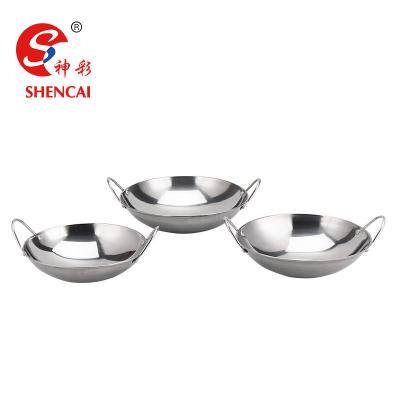 China Stocked Balti Stainless Steel Dish Food Serving Dish for sale