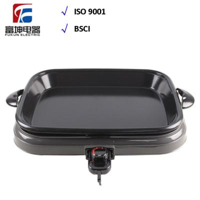 China Ceramic Marble Coating Non Stick Multi Electric BBQ Grill Dishwasher Safe for sale