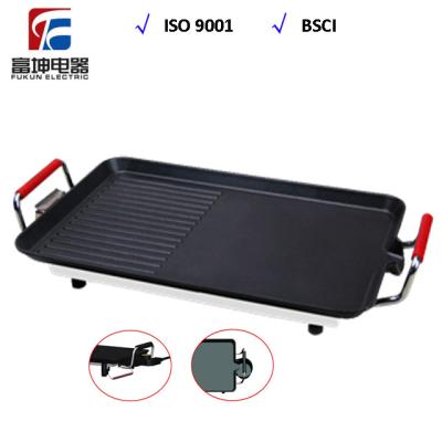 China Easily Assembled Smokeless Vertical BBQ Barbecue Korean Electric Grill Family Teppanyaki for sale