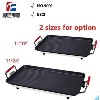 China Sustainable Aluminum Material Electric Teppanyaki Grill Pan for sale