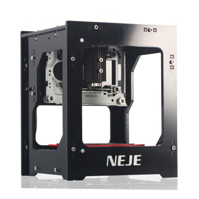 China NEJE 2020 Air Cooled New 1500mw 405nm AI Hot Sale Desktop Laser Engraver Wood Router DIY Laser Cutter Printer Engraver for sale