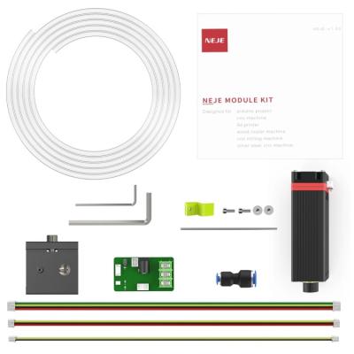 China Engraving Cutting 2022 Hot Selling Neje 20W 450Nm Laser Module Kits With TTL Pwm Modulation Laser Cutting Engraving Machine Head for sale