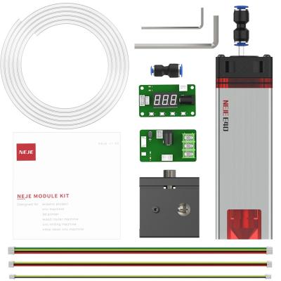 China 2022 Newest Neje E40 Fixed Focus 11w Output Laser Module Kit Diode Engraver Head For Optical Engraving And Laser Cutting Machine For Hotels for sale