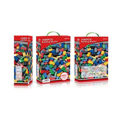 China Building Blocks 1000 Pcs Building Blocks DIY Intelligence Bricks For Certificate Wholesale Child Bricks Kids Building Blocks Educational Toys for sale