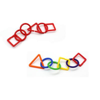 China Teaching Math Learning Game Counting Plastic Chain Link Toy For Educational Aids Children Educational Toys for sale