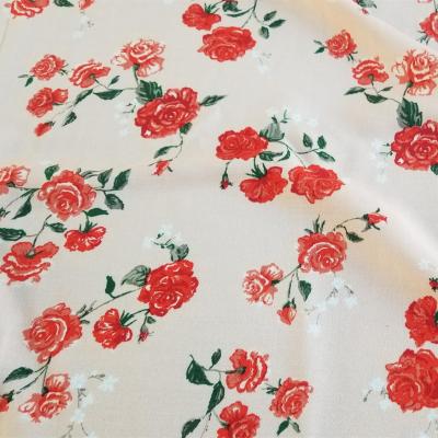 China 2021 New Product Pure Viscose Printed Fabric 100 Rayon Viscose Printed Dyed Fabric for sale