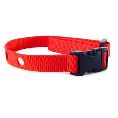 China Custom Multicolor Heavy Duty Barrier Dog Collar Replacement Strap Compatible with GPS Hole Most Makes and Models of Dog Barriers for sale