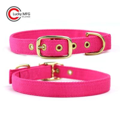 China Reflective Eco Friendly Pet Collar Multicolor Biodegradable Organic Bamboo Fiber Dog Collar With Metal Buckle for sale