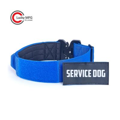 China Wholesale Custom Quick Release Private Label Explosion Proof Dog Collar With Personalized Patch for sale