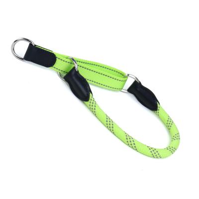 China Pet Accessories Pet Maker Martingale Dog Collar Reflective Luxury Reflective Braided Rope for sale