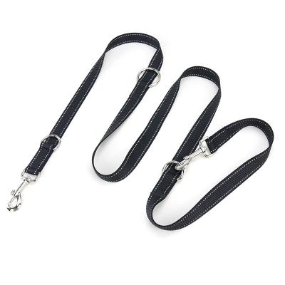 China Reflective Outdoor Training Position Luxury Nylon Multi Position Dog Leash for sale