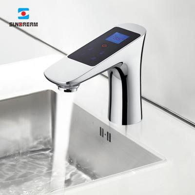 China Electric Hot And Cold Sensor Shower Faucets for sale