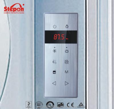 China Sensitive Computer Control Panel Touch Screen Steam Room Control System for sale