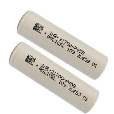 China Large Stock Molicel Drone Battery Cells P45b INR21700 for FPV Drone zu verkaufen