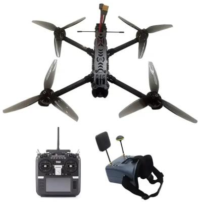 China FPV Drone 7/10/13 pulgadas Carga útil 2Kg-6.5Kg 20Km FPV Racing Drone Kit con controlador de gafas en venta