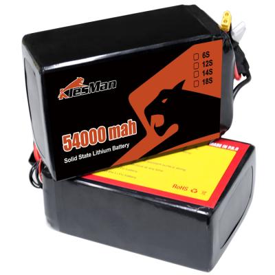 China Klesman UAV lipo drone battery 6S 12S 14S 18S 44000mAh 54000mAh 66000mAh 78000mAh 160000mAh 280000mAh solid state 6s bat à venda