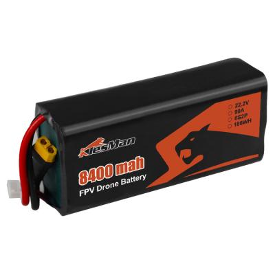 중국 22.2V 6S2P P42A 배터리 팩 모리셀 8400mAh fpv 배터리 모리셀 21700 낮은 온도 P42A 배터리 FPV 드론 판매용