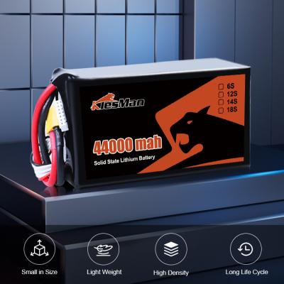 China Nueva llegada Smart Drone Batería 44000mah Batería Lipo 22.2V 10C Batería de drones agrícolas en venta