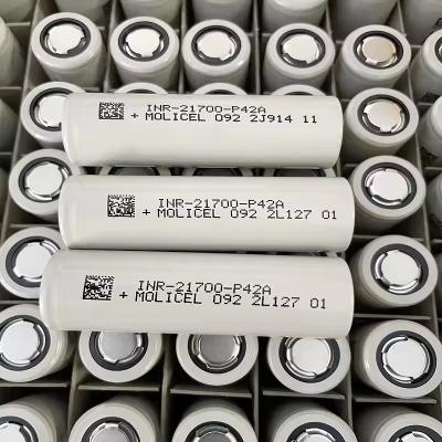 China INR 21700 P42A Langlebigkeit Batterie für -40 bis 60°C Entladungsanwendungen zu verkaufen