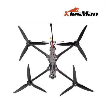 China KLES07 FPV dron 10 pulgadas FPV dron Puede montar 4 kg Distancia de vuelo 20 km Velocidad de vuelo 120 km/h ELRS Micro 915 FPV VR gafas en venta