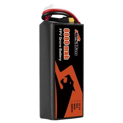 China Klesman 6S2P 8000mAh 6S3P 12000mAh INR21700 P40A Battery Cells for 7-10 Inch FPV Drones Long Cycle Life 500 Times en venta