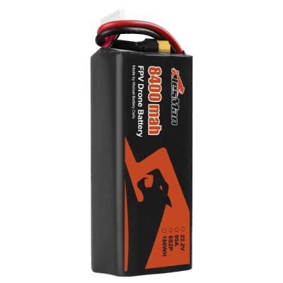 Cina FPV batteria agli ioni di litio 22.2V 6S2P P40 P42A batteria Molicel 8000mAh 8400mAh per 7inch Drone in vendita