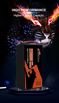 China Baterías de estado sólido para drones XT60 6S2P 22.2V 22000mah Batería Lipo para drones FPV en venta