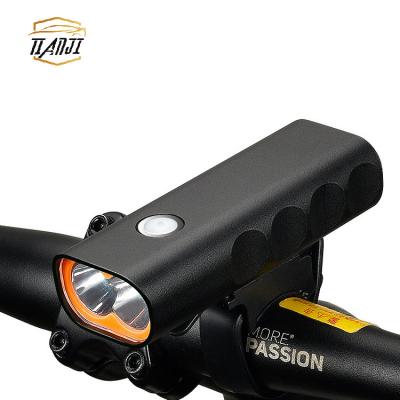 China Night Headlights Aluminum Alloy Usb Rechargeable Riding Bicycle Lights Front Light Mountain Bike 202012292 for sale