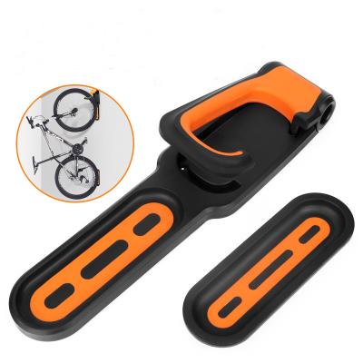 China Durable Bicycle Wall Hanger Hook Wall Mount Rack Holder For Mtb Road Bike Display for sale