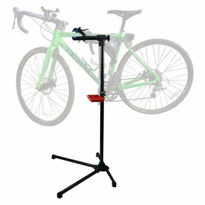 China Steel Foldable Mountain Bicycle Repair Stand Telescopic Arm Ladder Work Bike Maintenance Stand for sale