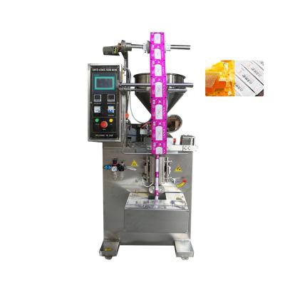 China Automatic Food Chili Sauce Tomato Sauce Packing Machine Small Pouch Honey Packing Machine With Stirring Function for sale