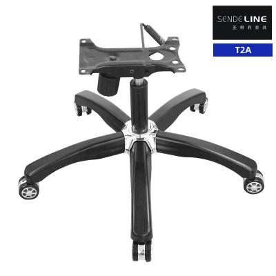 China 5 Star Metal Office Chair Base Replacement Rotary Control Function Adjustable Height for sale