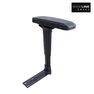 Chine Chaise de bureau Sendeline 4D Remplacement d'appui-bras Conception ergonomique Installation facile Ascenseur réglable Noir à vendre